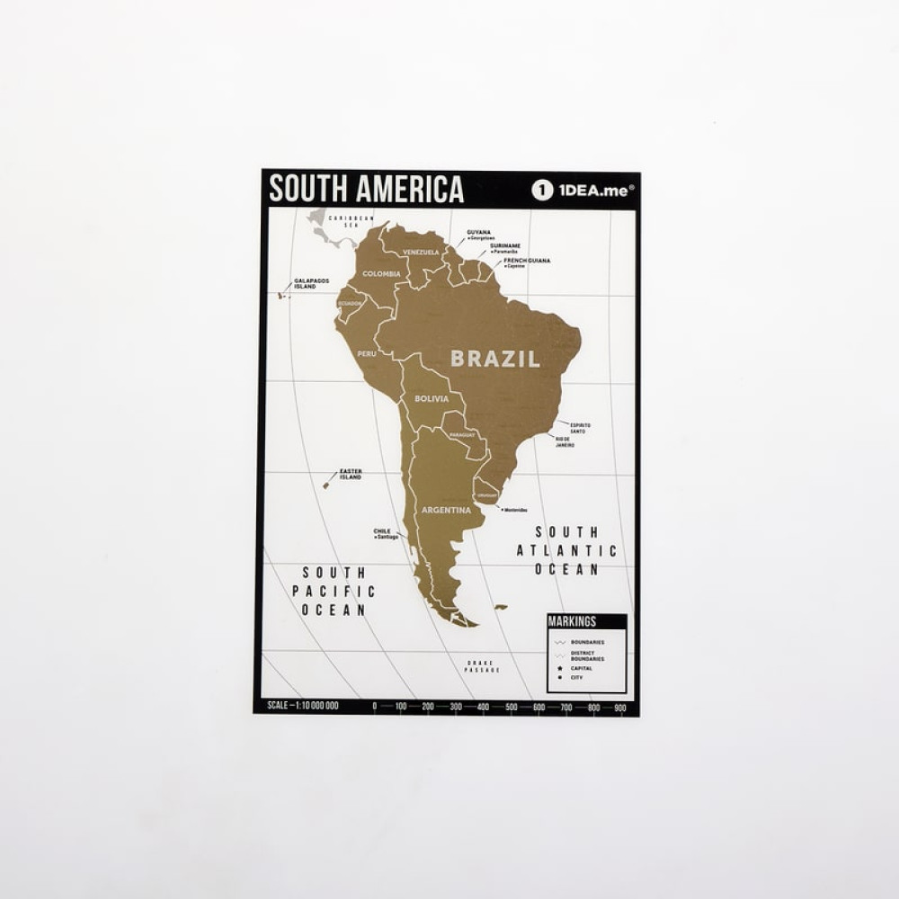 1Dea.me Travel planner, Travel Map Book