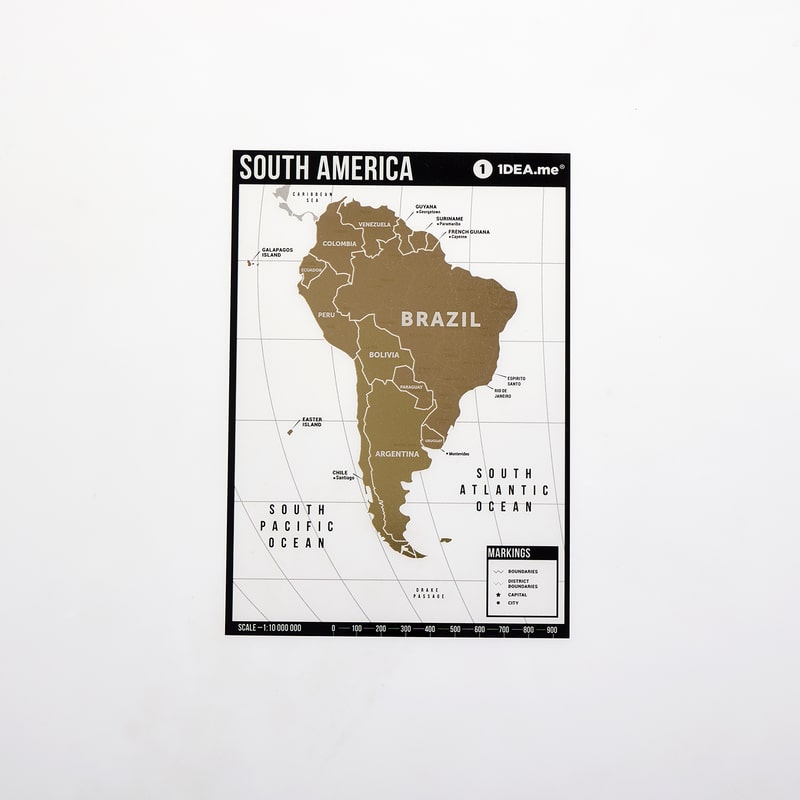 1Dea.me Travel planner, Travel Map Book