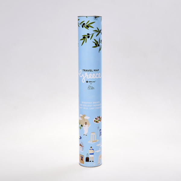 1Dea.me Scratch Map Χάρτης της Ελλάδας