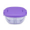 Yumbox Snack Bowl Φαγητοδοχείο με 3 χωρίσματα (Hazy Purple)