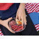 Yumbox Snack Bowl Φαγητοδοχείο με 3 χωρίσματα (Navy Blue)