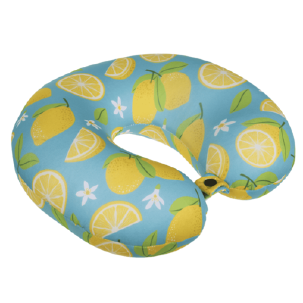 Μαξιλάρι Αυχένα Lemons - 28 x 28 cm
