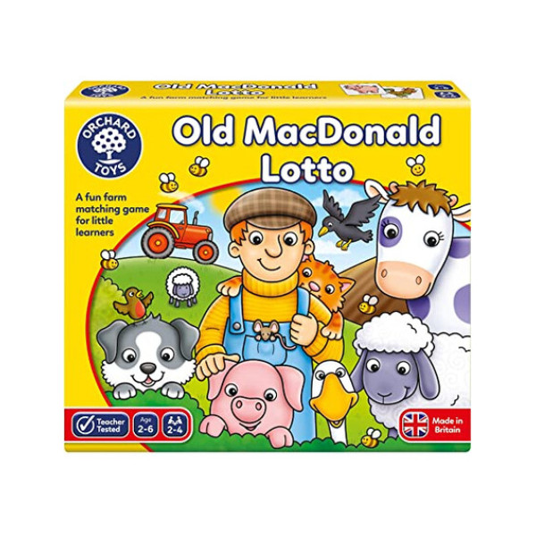Orchard Toys Old Macdonald Lotto Game 2+ Ετών