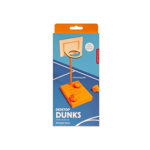 Kikkerland Desktop Dunks - Αυτοκόλλητα Χαρτάκια Σημειώσεων
