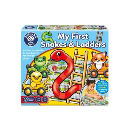 Orchard Toys My First Snakes and Ladders 3+ Ετών