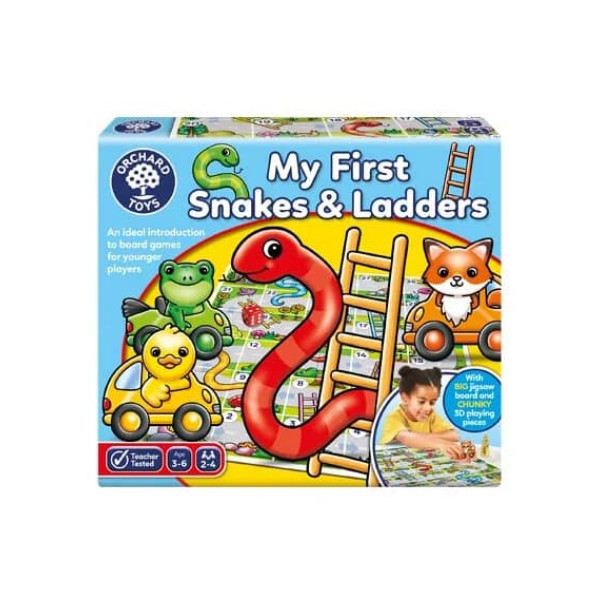 Orchard Toys My First Snakes and Ladders 3+ Ετών