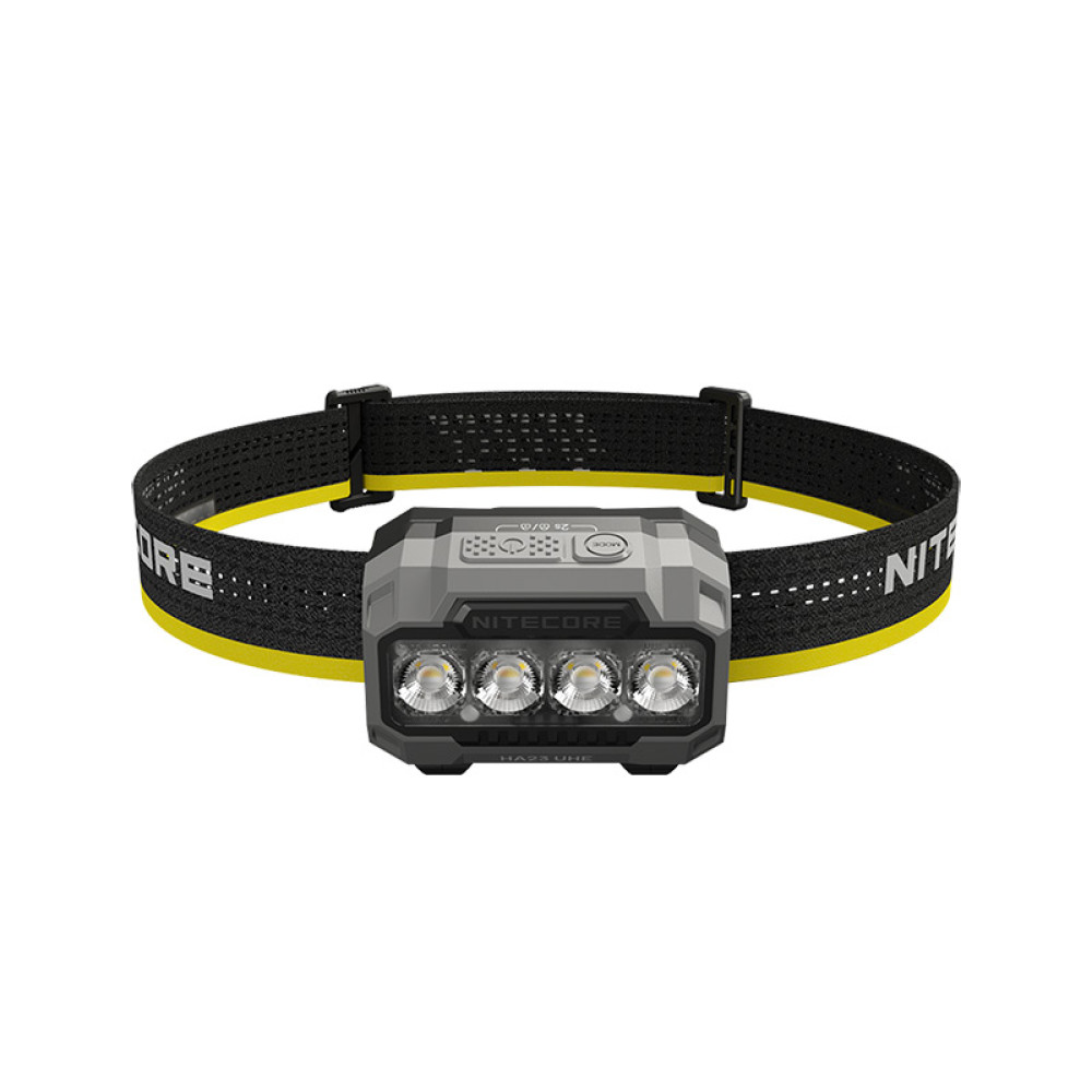 Nitecore HA23 UHE Φακός Κεφαλής Led 600lm (Black)