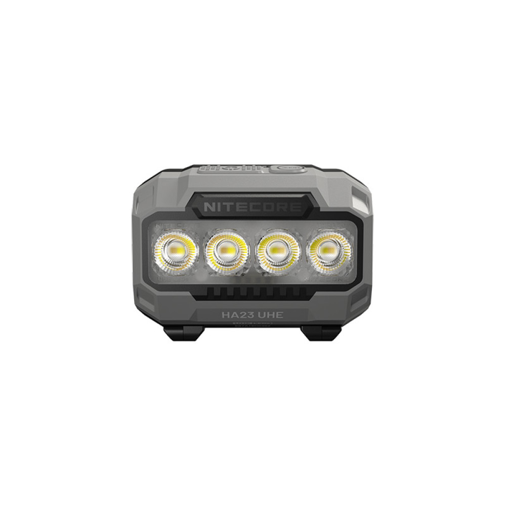 Nitecore HA23 UHE Φακός Κεφαλής Led 600lm (Black)