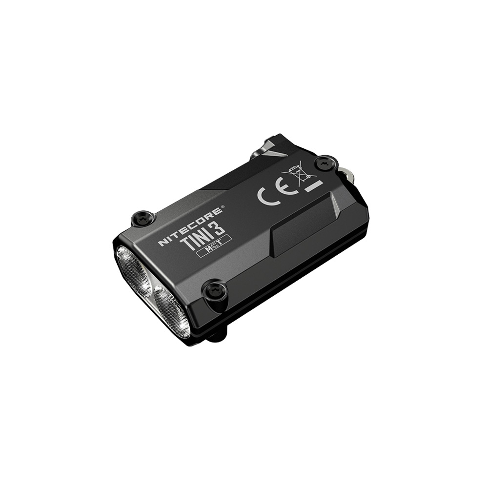 Nitecore Tini 3 Φακός Led 600lm, Μπρελοκ (Black)