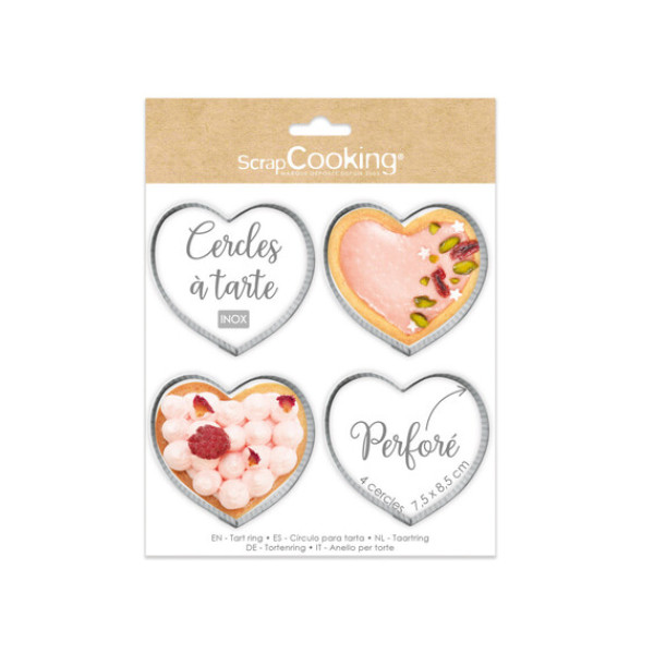 Scrap Cooking 4 κουπ-πατ για Μπισκότα "Καρδούλες"