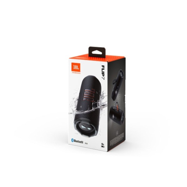 JBL Flip 7, Bluetooth Ηχείο, Αδιάβροχο IP68, Auracast, 35W (Μαύρο)