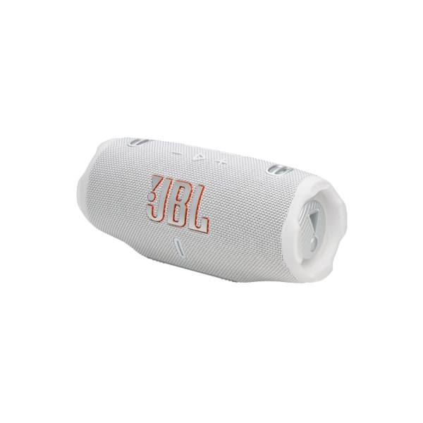 JBL Charge 6, Bluetooth Ηχείο, Αδιάβροχο IP67, Powerbank, Auracast, 40W (Λευκό)