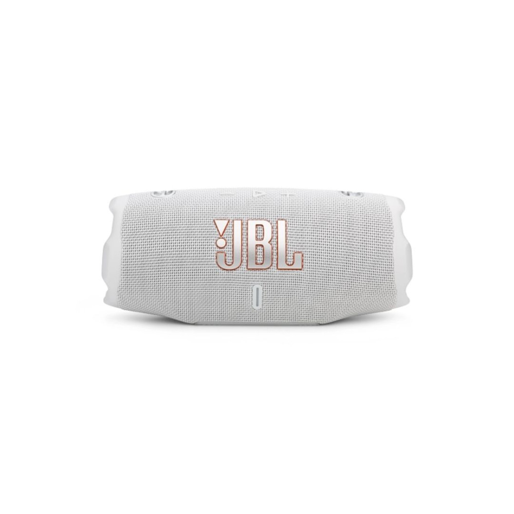 JBL Charge 6, Bluetooth Ηχείο, Αδιάβροχο IP67, Powerbank, Auracast, 40W (Λευκό)