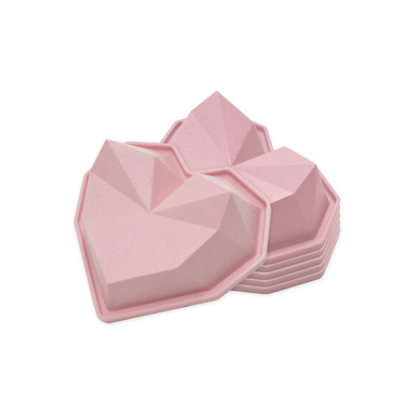 Scrap Cooking 6 Καλούπια Σιλικόνης - 'Καρδιές'