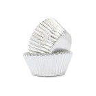 Scrap Cooking Θήκες για Cupcake σε Χρώμα Ασημί (48 τεμ)