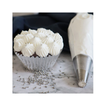 Scrap Cooking Θήκες για Cupcake σε Χρώμα Ασημί (48 τεμ)