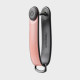 OrbitKey Hybrid Leather Key Organiser Κλειδοθήκη Μπρελόκ (Pastel Pink)