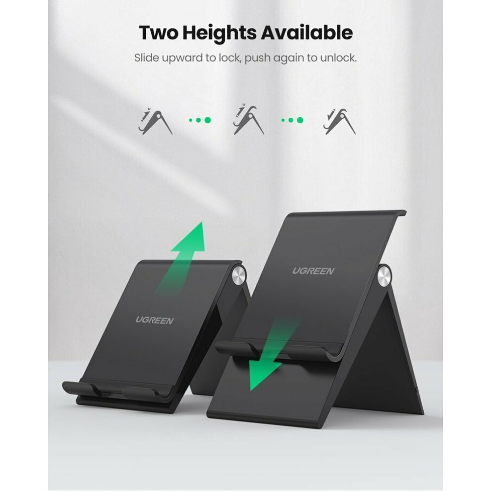 UGreen LP247/80903 Βάση για κινητό ή tablet (Μαύρο)