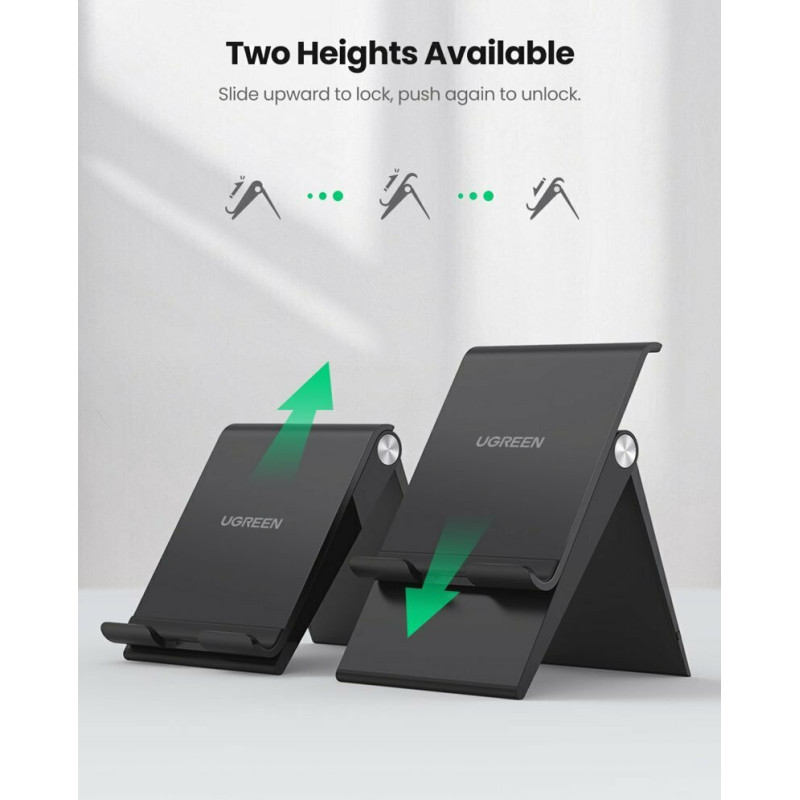 UGreen LP247/80903 Βάση για κινητό ή tablet (Μαύρο)