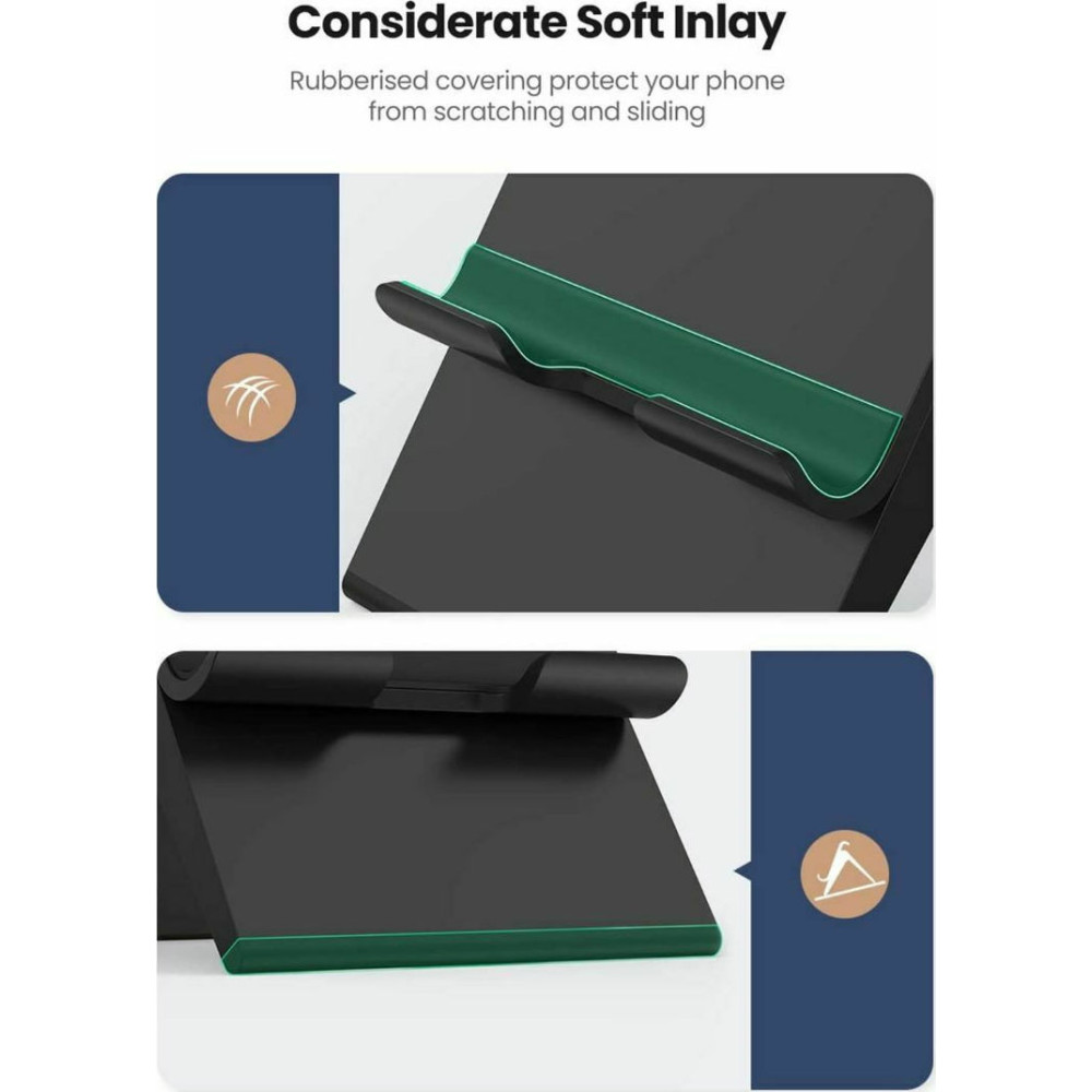 UGreen LP247/80903 Βάση για κινητό ή tablet (Μαύρο)