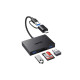 Ugreen Card Reader CM812/45167 TYPE-C/USB 3.0 σε TF/SD 3.0 + 2xUSB-A 3.0