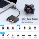 Ugreen Card Reader CM812/45167 TYPE-C/USB 3.0 σε TF/SD 3.0 + 2xUSB-A 3.0