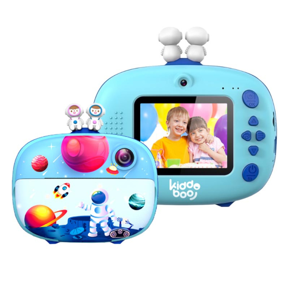 Kiddoboo FotoFun 2 Παιδική Φωτογραφική Μηχανή με εκτυπωτή (Space Blue)