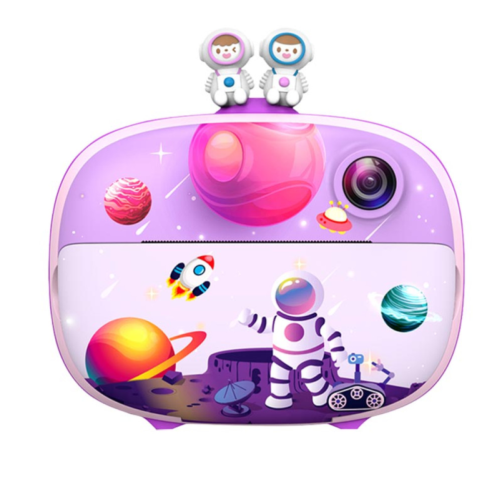 Kiddoboo FotoFun 2 Παιδική Φωτογραφική Μηχανή με εκτυπωτή (Space Purple)