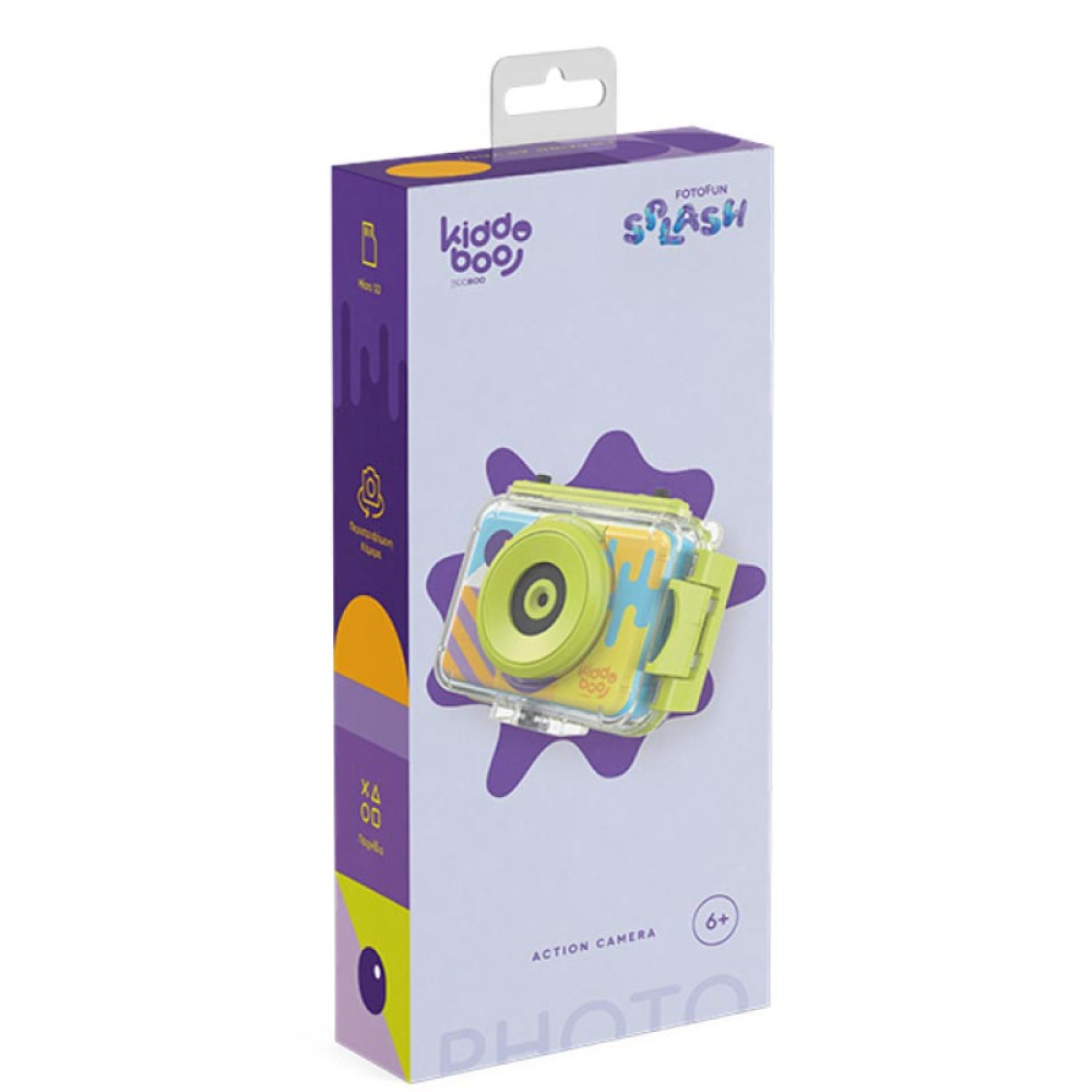 Kiddoboo FotoFun Splash Παιδική Action Camera (Yellow)