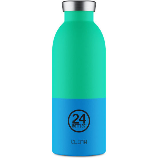 24Bottles Clima Bottle Ανοξείδωτο Μπουκάλι Θερμός 0.50lt (Wave)