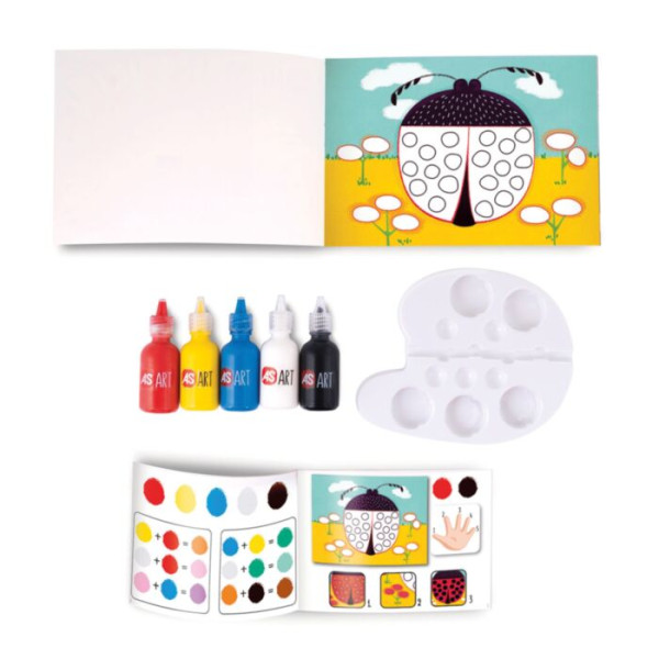 HappiHobbi Art Οι Πρώτες Μου Δαχτυλομπογιές