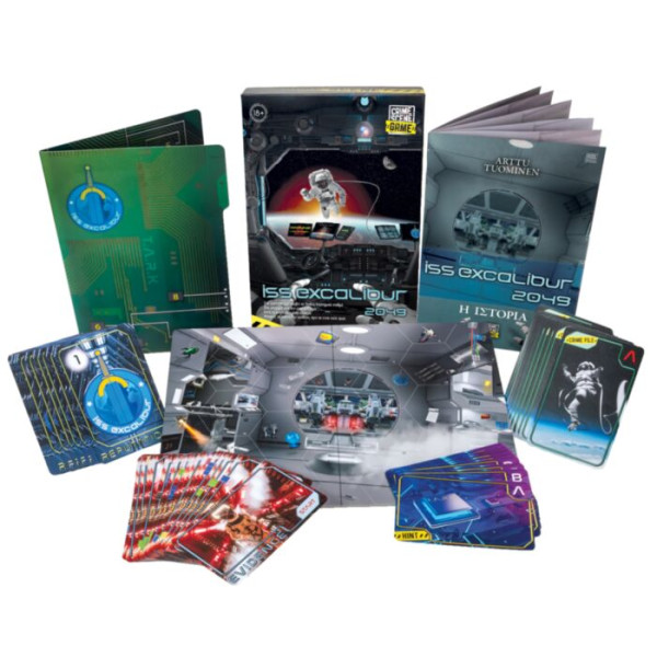 AS Games Επιτραπέζιο Παιχνίδι Crime Scene ISS Excalibur 2049