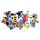 Clementoni Παζλ Panorama High Quality Collection Disney Classics 1000 τμχ - Compact Box (1000 τμχ)