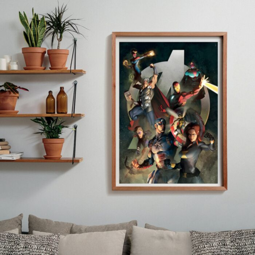 Clementoni Παζλ High Quality Collection Marvel The Avengers 1000 τμχ - Compact Box