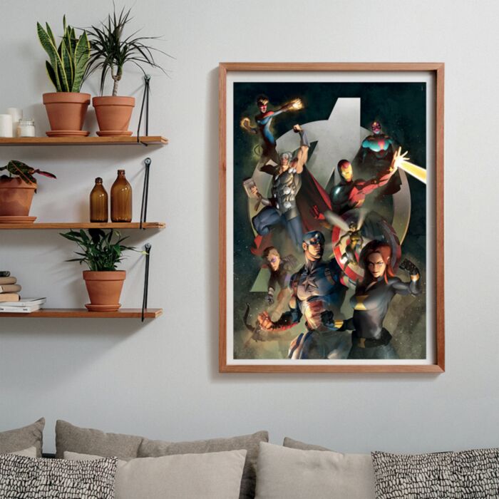 Clementoni Παζλ High Quality Collection Marvel The Avengers 1000 τμχ - Compact Box