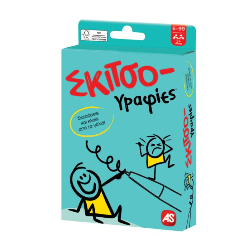 AS Games Παιχνίδι Με Κάρτες Σκιτσογραφίες