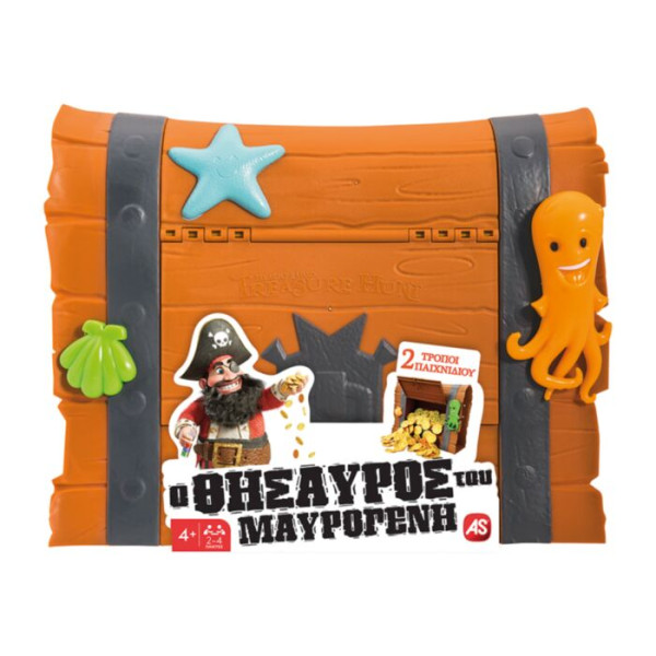 AS Games Επιτραπέζιο Παιχνίδι Ο Θησαυρός Του Μαυρογένη