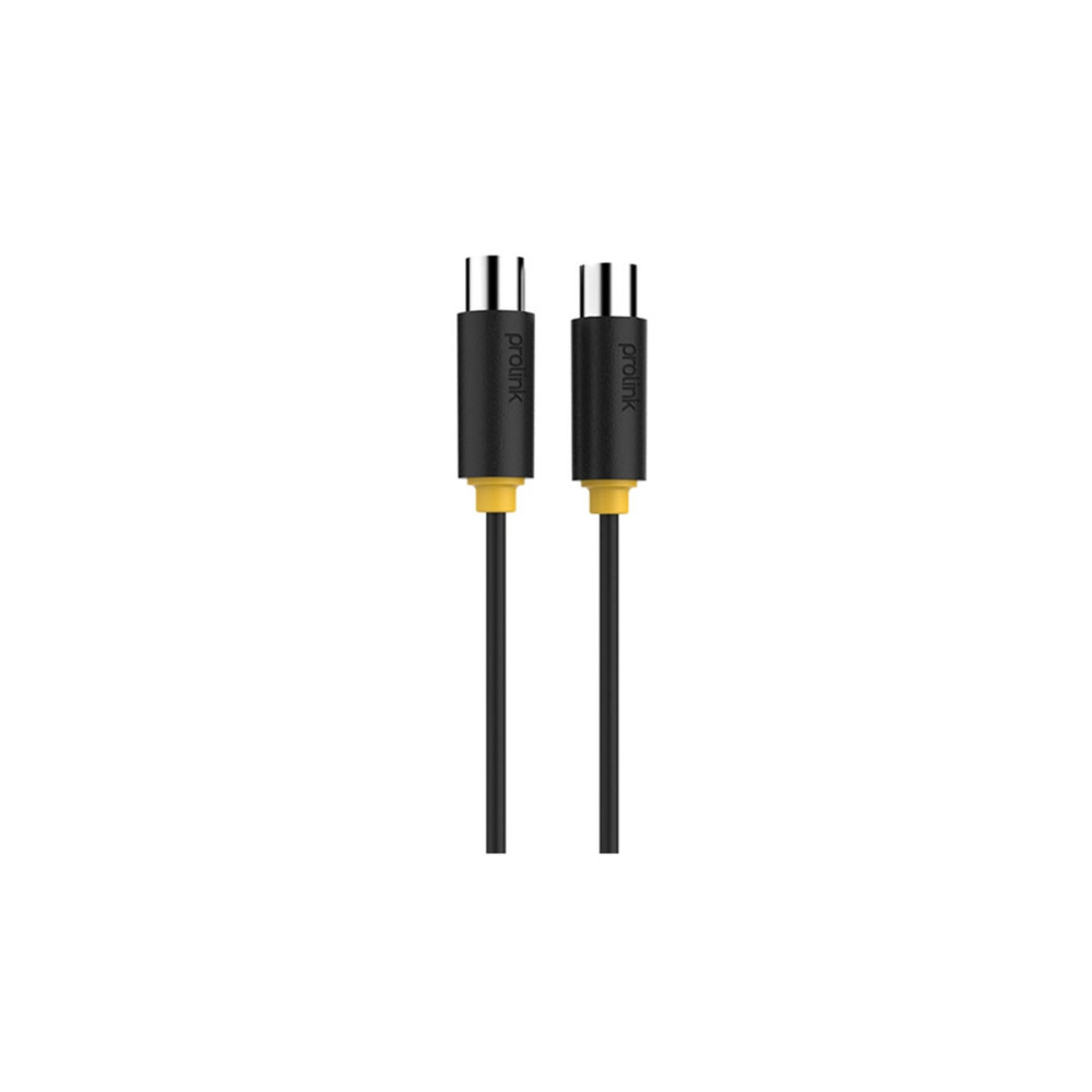 Prolink PB252-0150 Καλώδιο Κεραίας TV 1.5m M/F (Μαύρο)