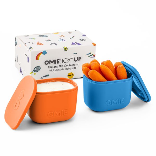 OmieBox UP Σετ Ντιπάκια 2 τμχ (Blue/Orange)