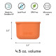OmieBox UP Σετ Ντιπάκια 2 τμχ (Blue/Orange)