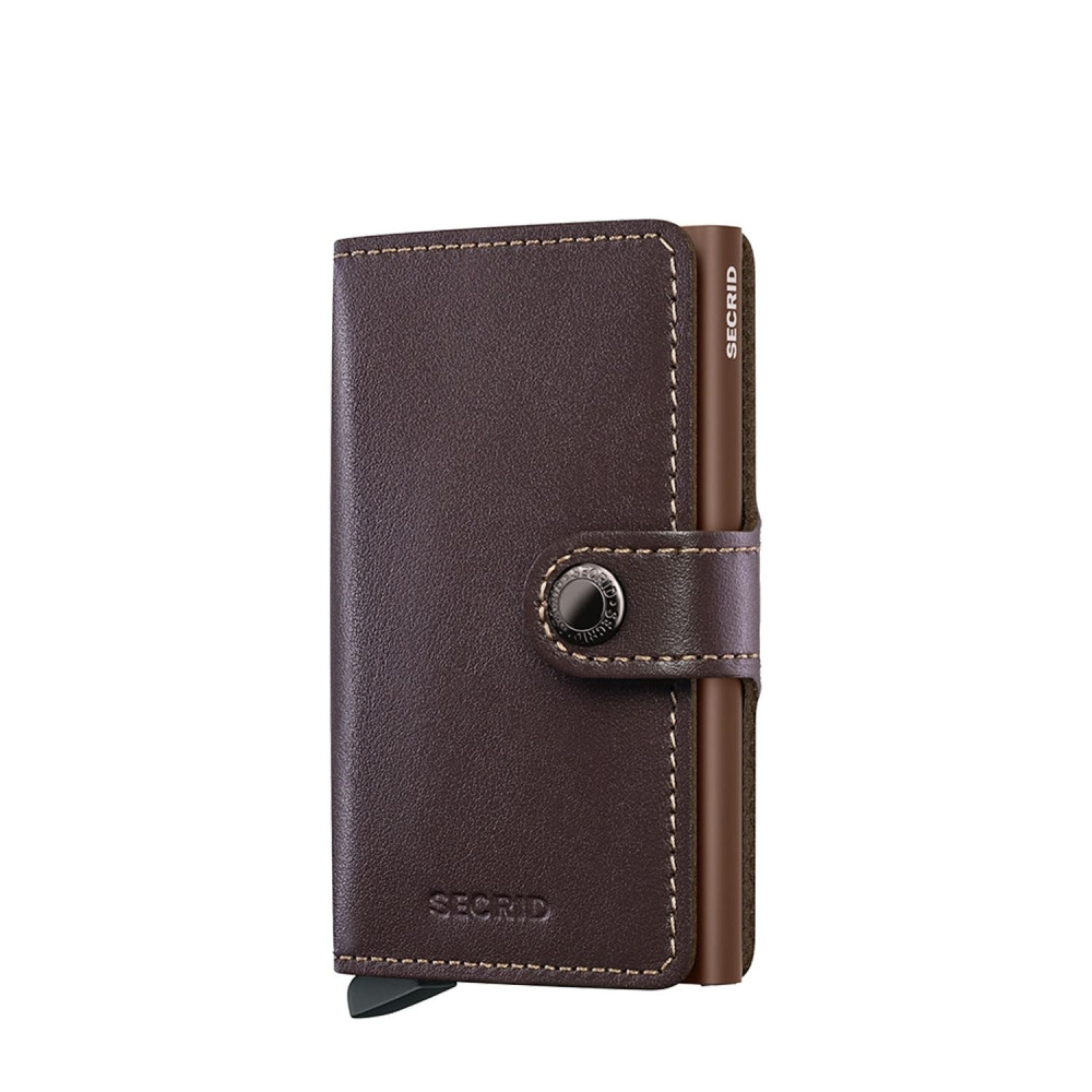 Secrid Miniwallet Πορτοφόλι Original (Chocolate)