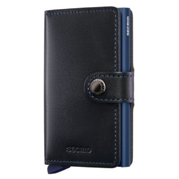 Secrid Miniwallet Πορτοφόλι Original (Black-Navy)