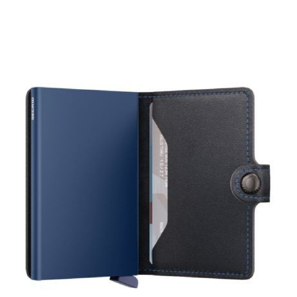 Secrid Miniwallet Πορτοφόλι Original (Black-Navy)