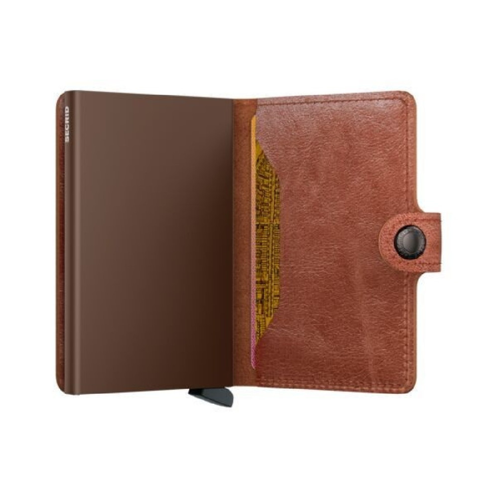 Secrid Miniwallet Πορτοφόλι Vintage (Cognac-Brown)