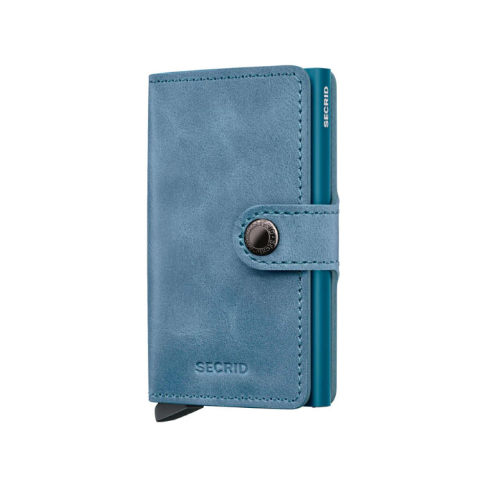 Secrid Miniwallet Πορτοφόλι Vintage (Teal)