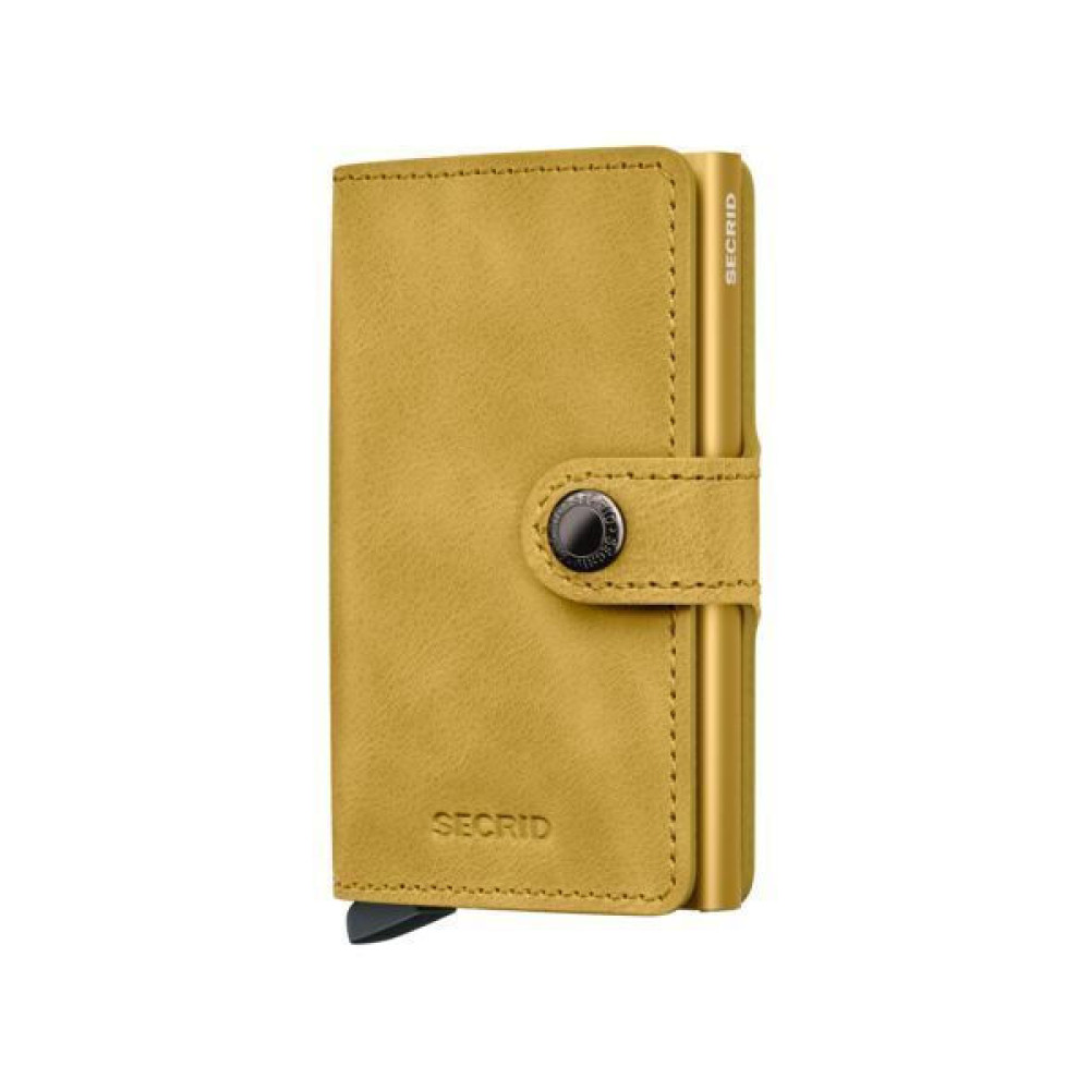 Secrid Miniwallet Πορτοφόλι Vintage (Yellow)