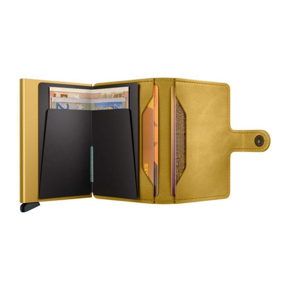 Secrid Miniwallet Πορτοφόλι Vintage (Yellow)