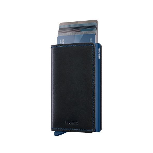 Secrid Slimwallet Πορτοφόλι Original (Black-Navy)