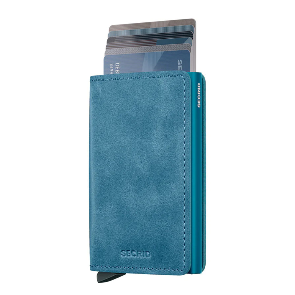 Secrid Slimwallet Πορτοφόλι Vintage (Teal)