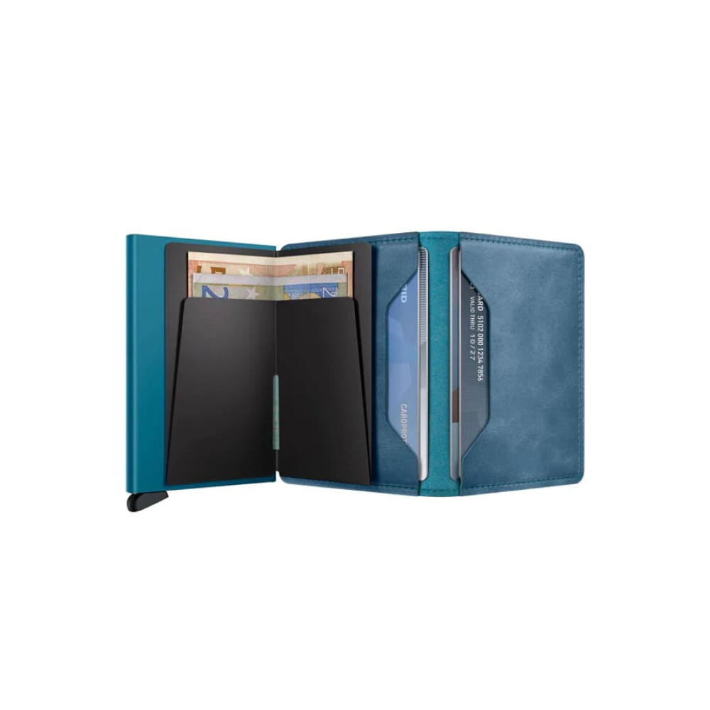 Secrid Slimwallet Πορτοφόλι Vintage (Teal)